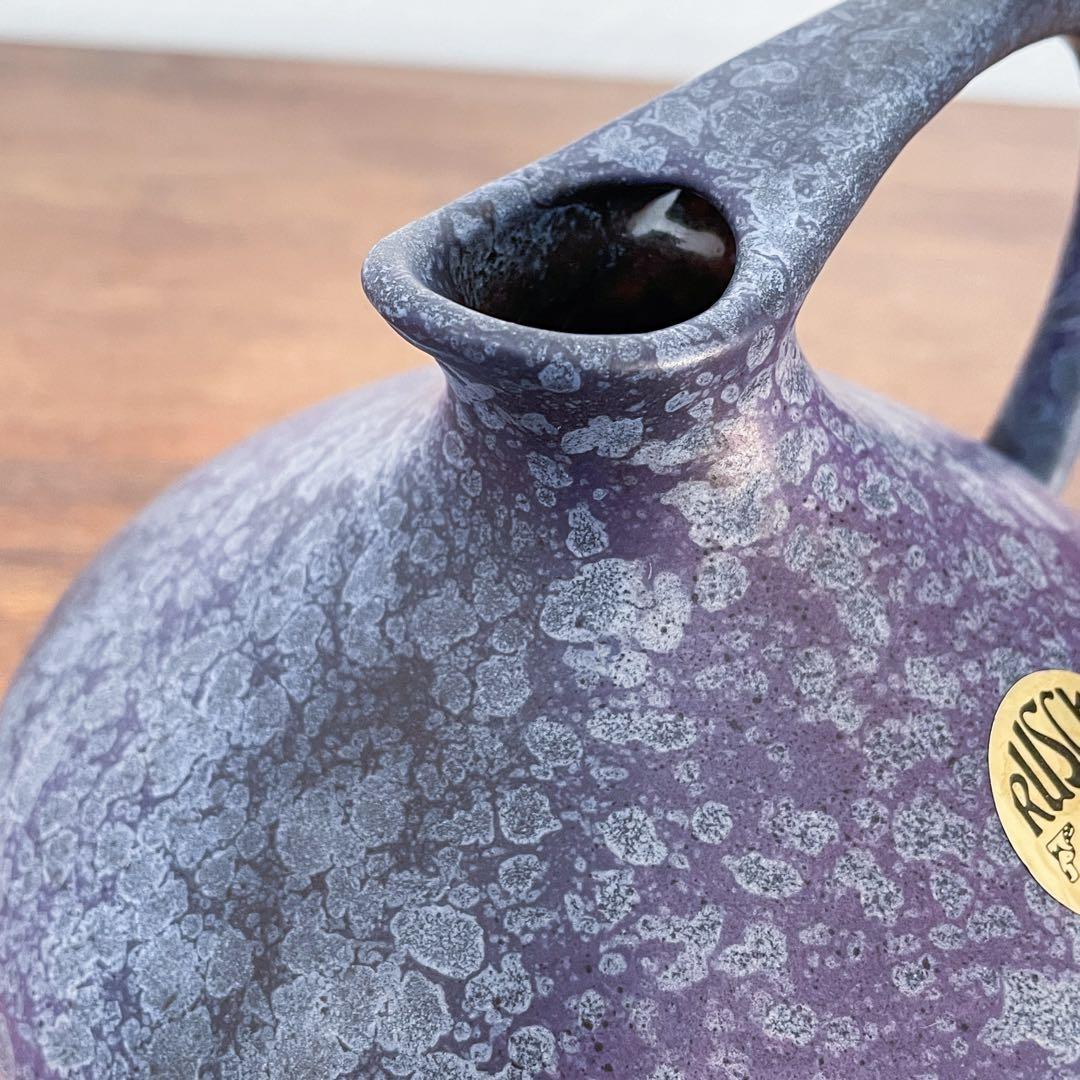 【ドイツ Ruschaの花瓶】ヴィンテージ ミッドセンチュリー 340