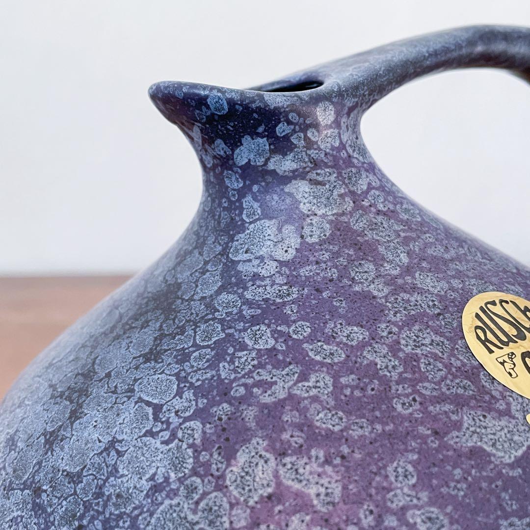 【ドイツ Ruschaの花瓶】ヴィンテージ ミッドセンチュリー 340