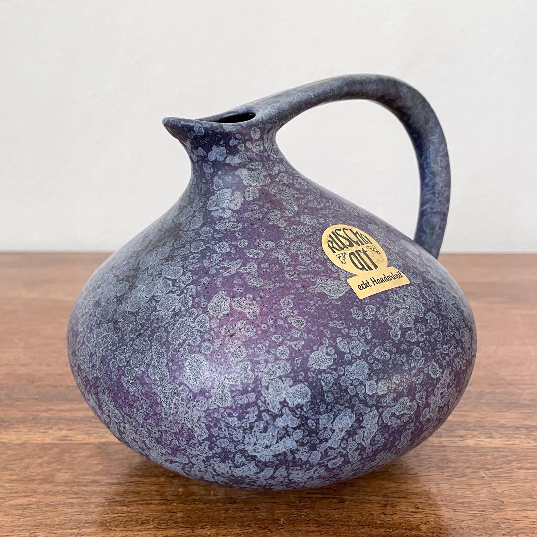 【ドイツ Ruschaの花瓶】ヴィンテージ ミッドセンチュリー 340