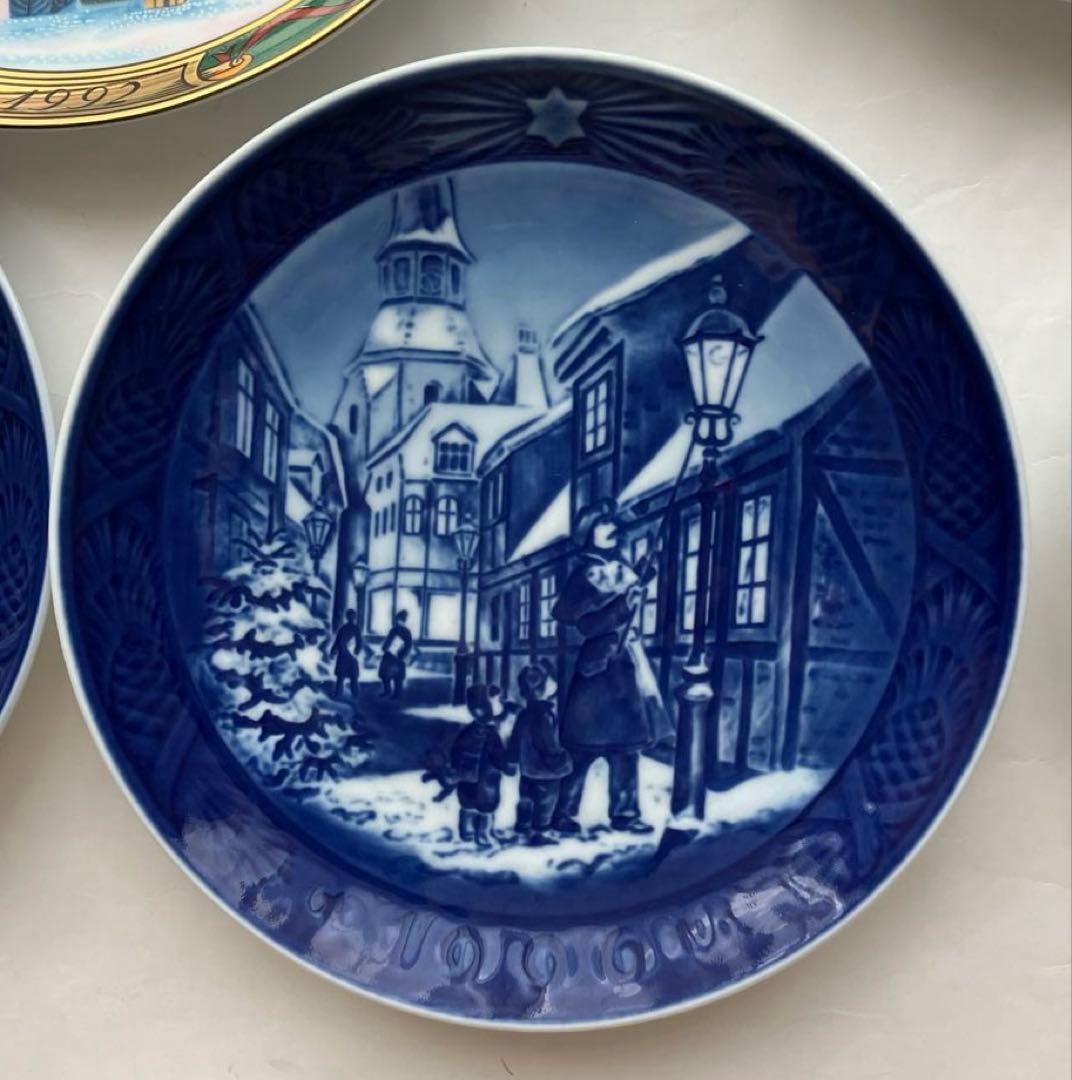 ロイヤルコペンハーゲンイヤープレートセット