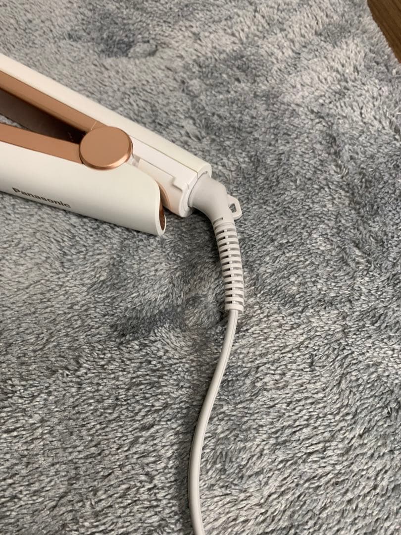 【美品】Panasonic ナノケア　ストレートヘアアイロン EH-HS0E