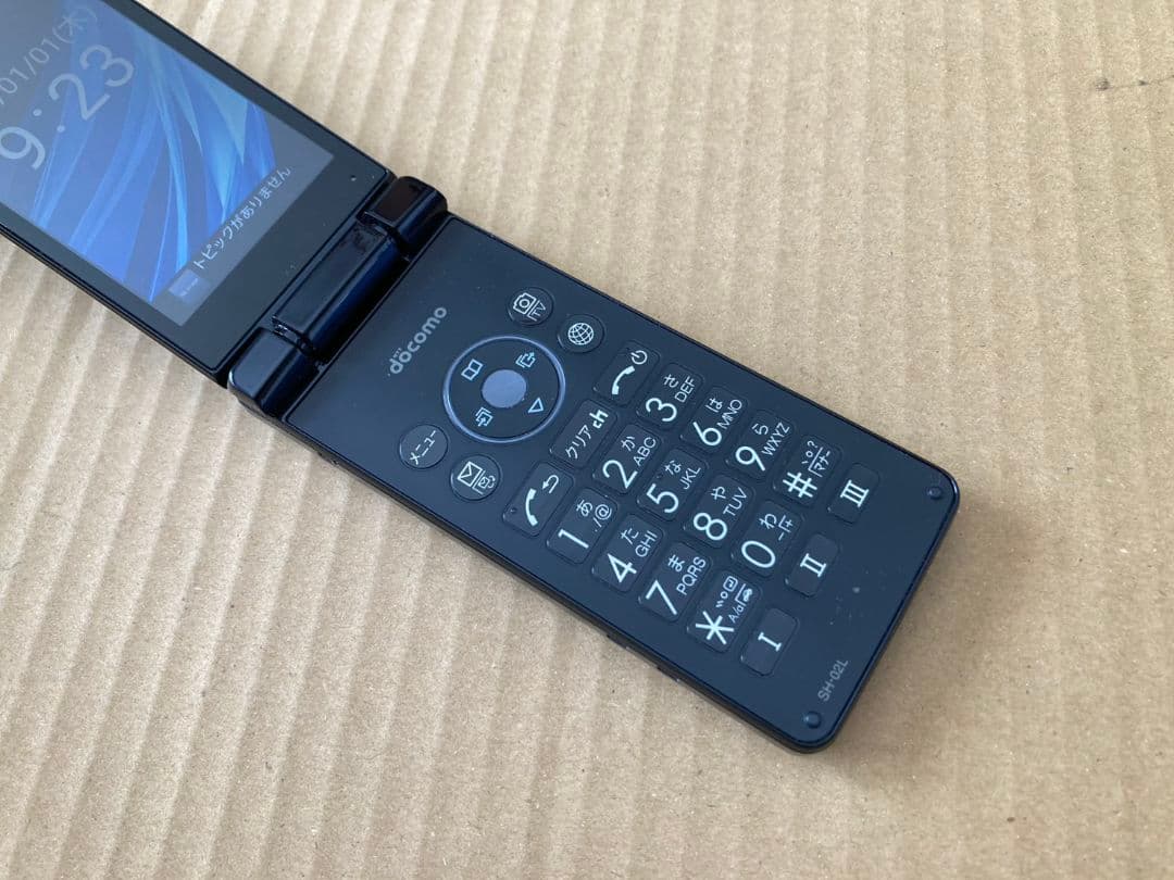 美品 L472 ドコモ AQUOSケータイ SH-02L ガラホ simフリー