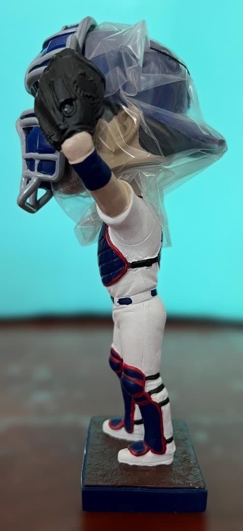 LAドジャース所属（2025年時点）のオースティン・バーンズ捕手のボブルヘッド