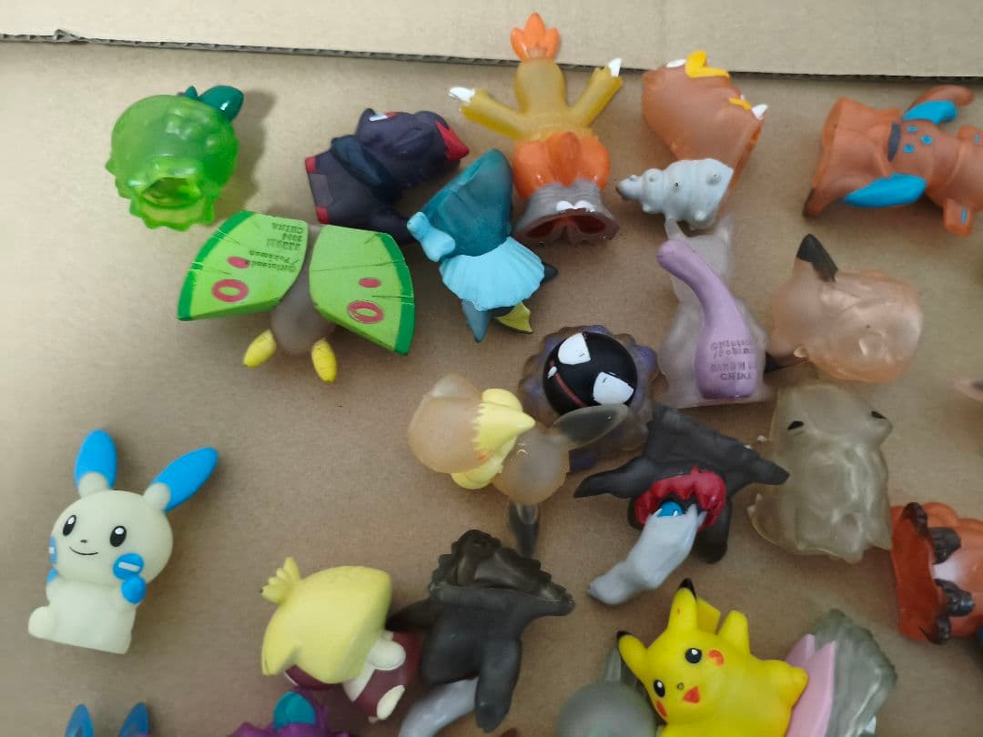 ポケモン指人形　クリアのみ　約45体　まとめ売り　レア　希少