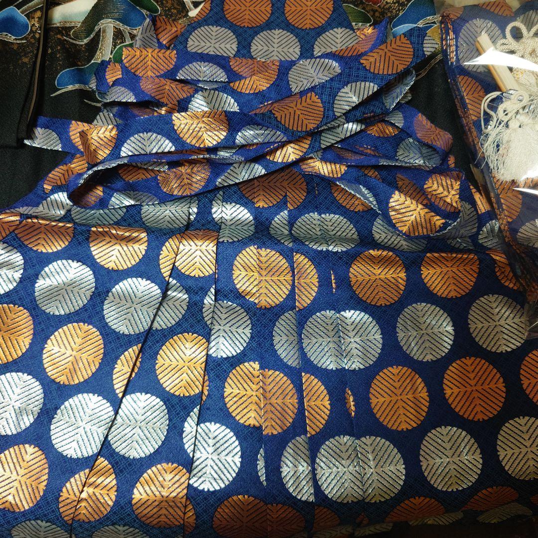 七五三 セット　黒青 　大きめ