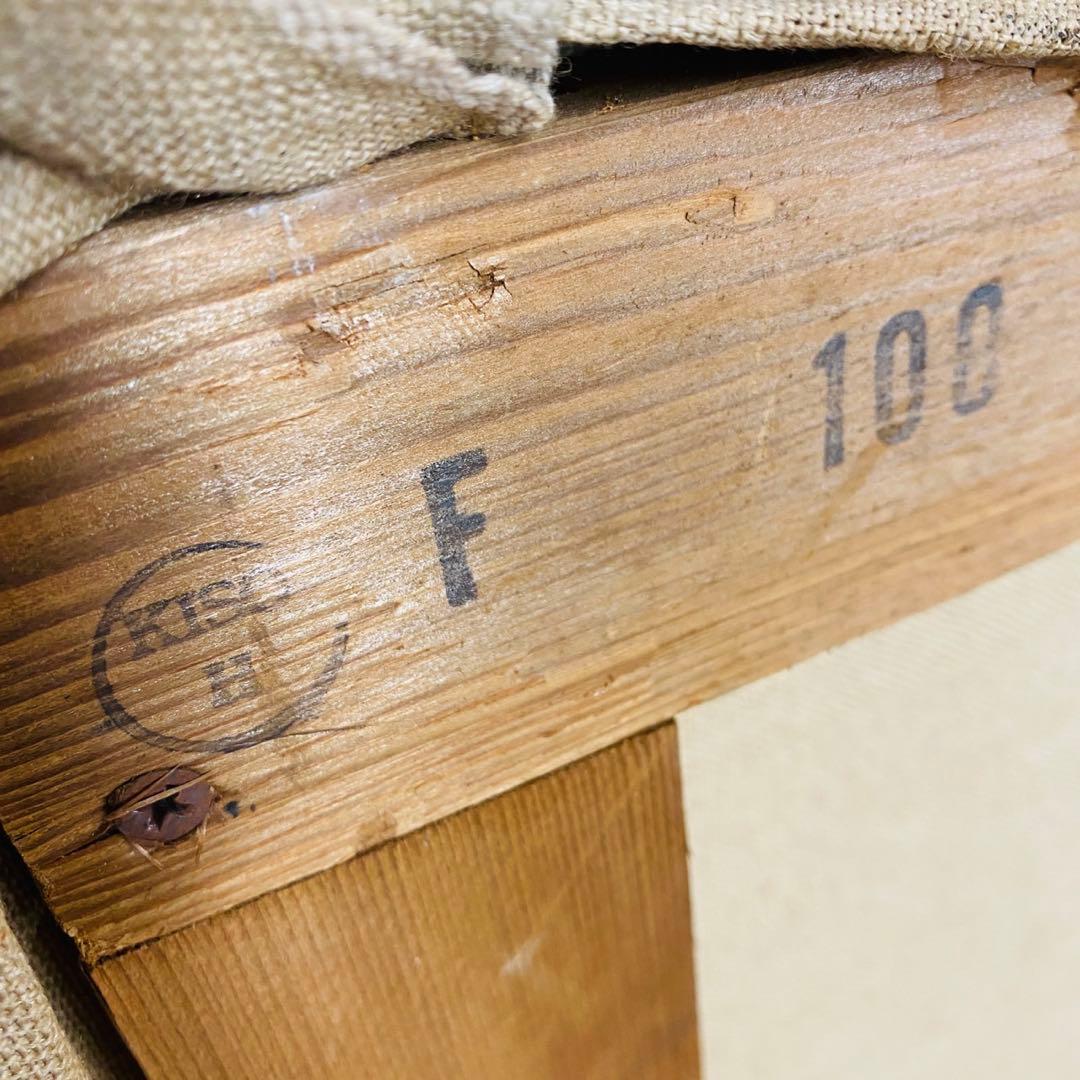 絵画用 木枠 キャンバス枠 F100号 杉材 KISO刻印 良品 送料込み ⑧