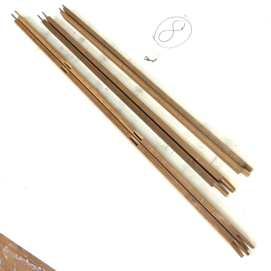 絵画用 木枠 キャンバス枠 F100号 杉材 KISO刻印 良品 送料込み ⑧