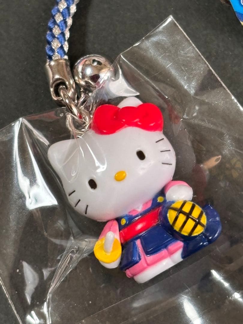 激レア❣️未使用未開封❗️ハローキティ根付け 体育会系 剣道部2001