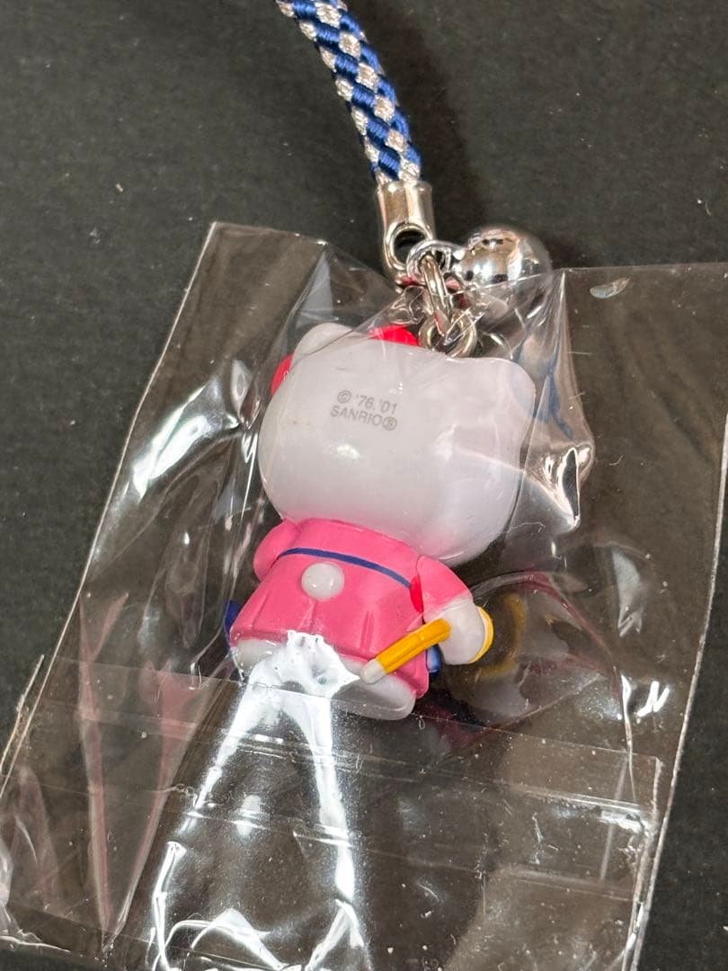 激レア❣️未使用未開封❗️ハローキティ根付け 体育会系 剣道部2001