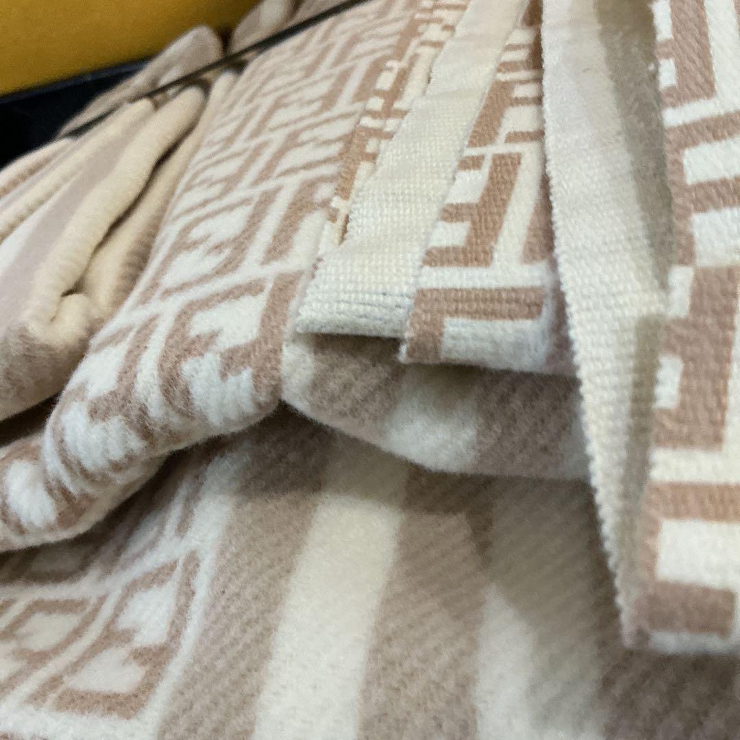 FENDI ズッカ柄　フラットシーツ 新品保管品