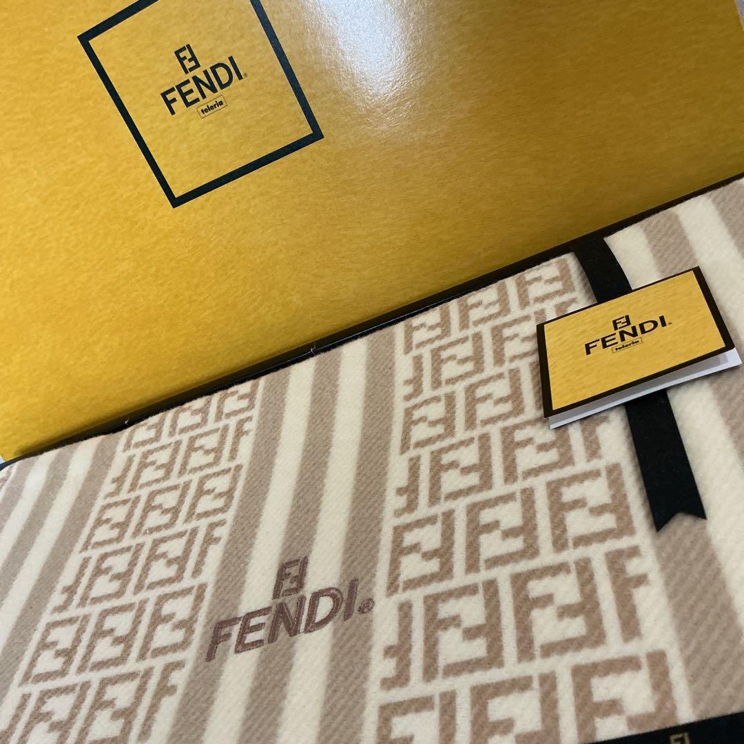 FENDI ズッカ柄　フラットシーツ 新品保管品