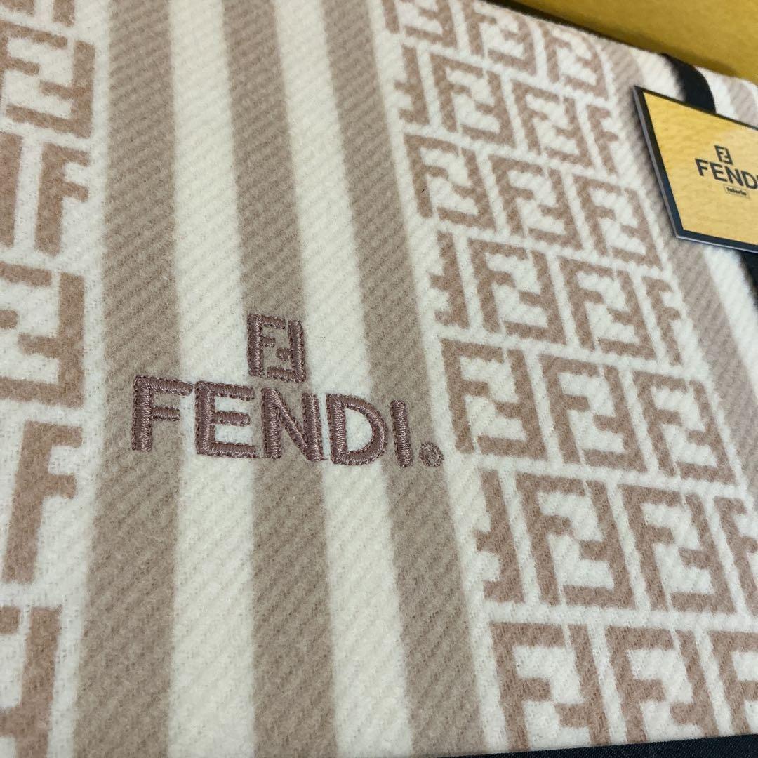 FENDI ズッカ柄　フラットシーツ 新品保管品