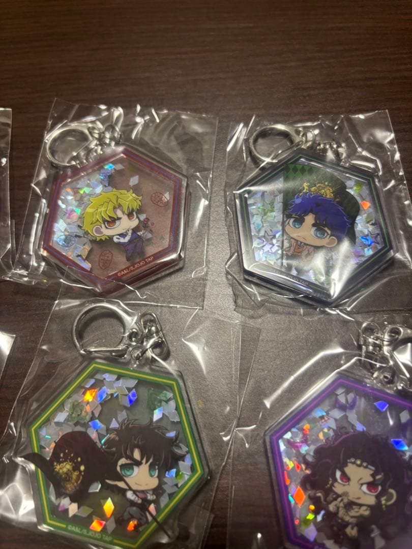 ジョジョ スパンコール キーホルダー　全種