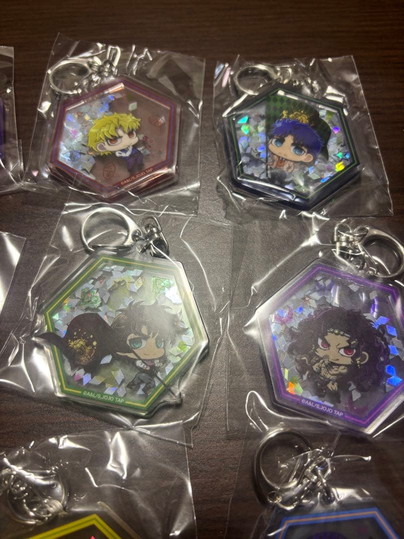 ジョジョ スパンコール キーホルダー　全種