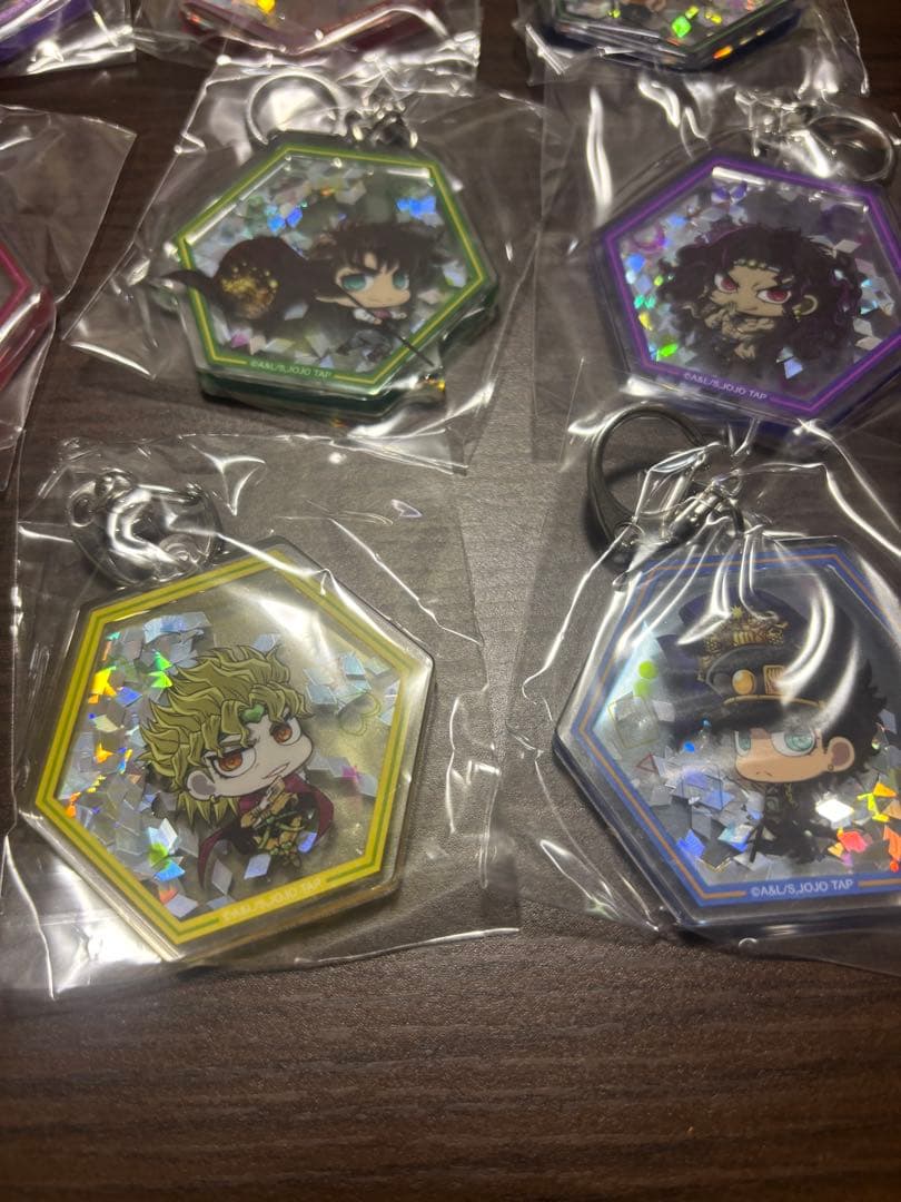ジョジョ スパンコール キーホルダー　全種
