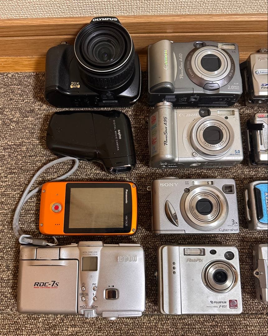 デジタルカメラ　canon sony pentax ジャンク　本体　まとめ