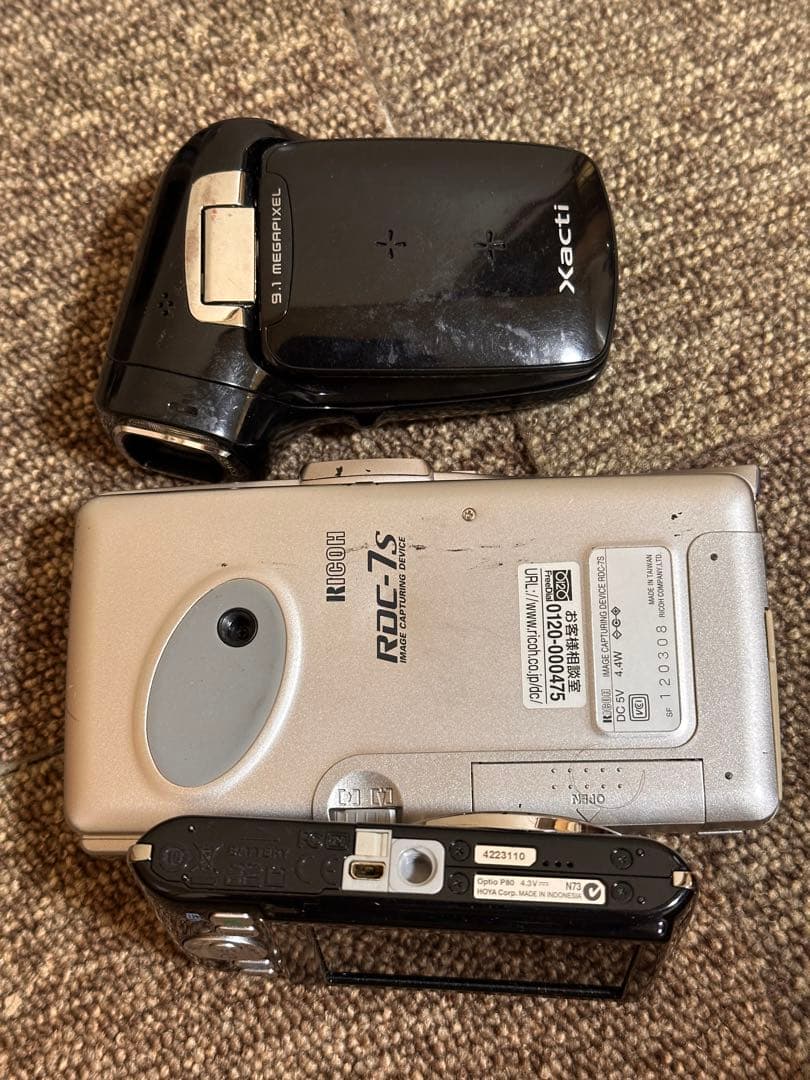 デジタルカメラ　canon sony pentax ジャンク　本体　まとめ