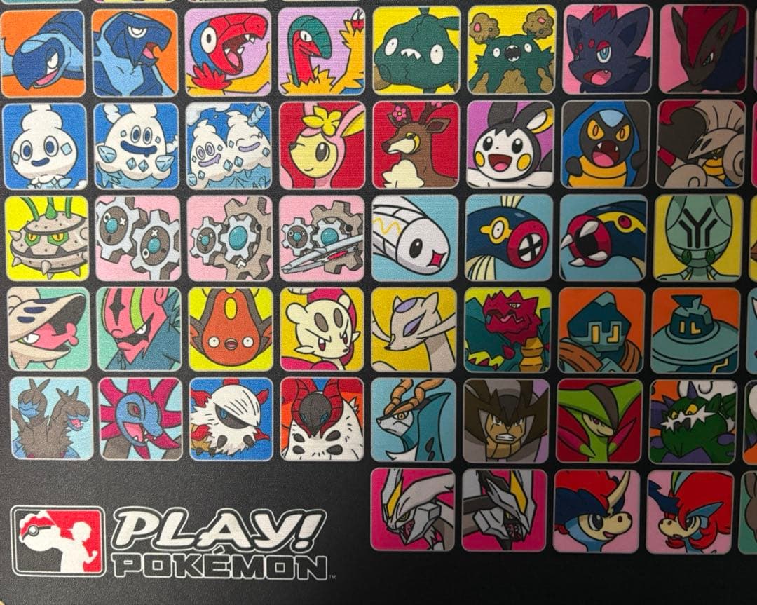 ポケモン　プレイマット　プロフェッサー　イッシュ