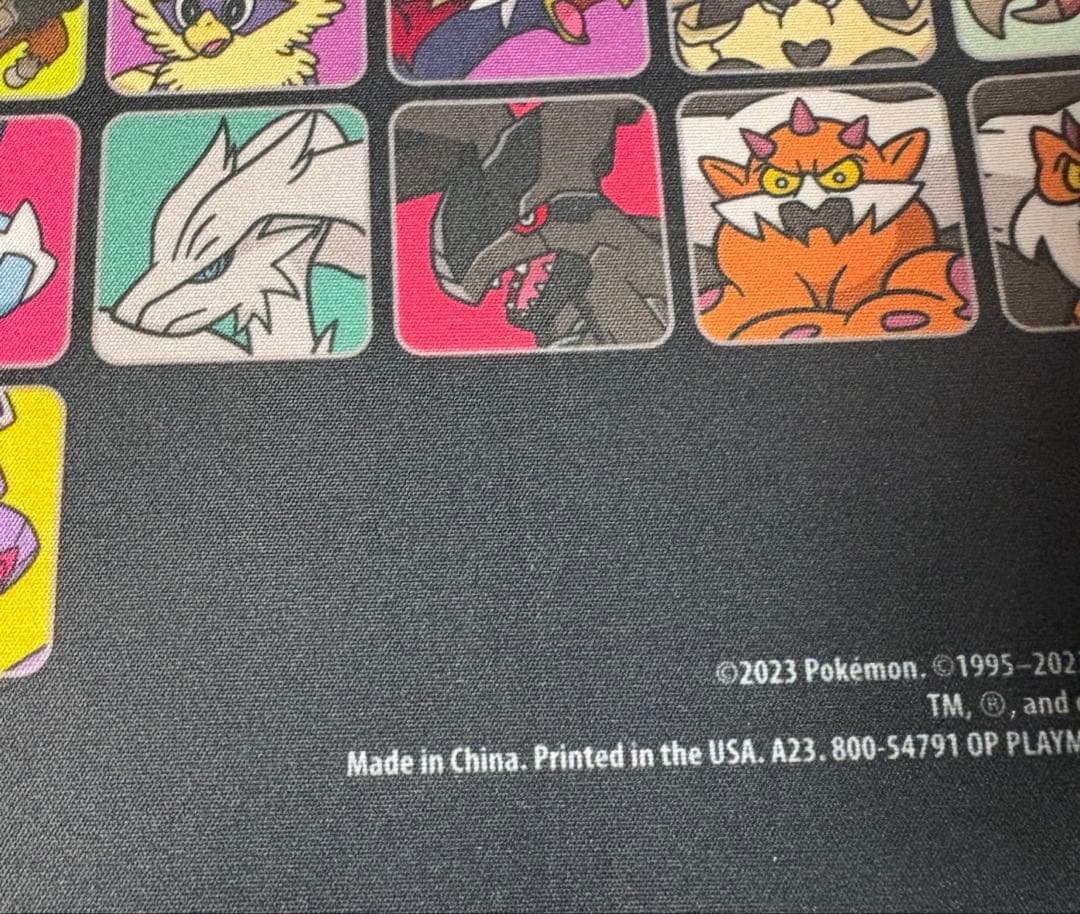 ポケモン　プレイマット　プロフェッサー　イッシュ