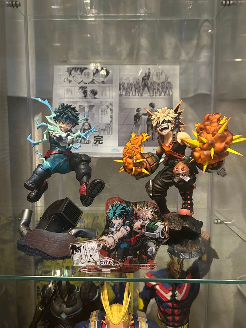 【おまけ付き】s-fire ヒロアカ　 緑谷出久　爆豪勝己　フィギュア　箱あり