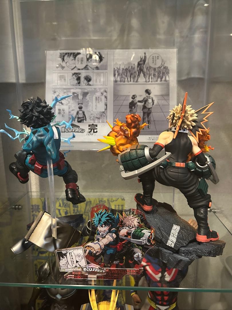 【おまけ付き】s-fire ヒロアカ　 緑谷出久　爆豪勝己　フィギュア　箱あり