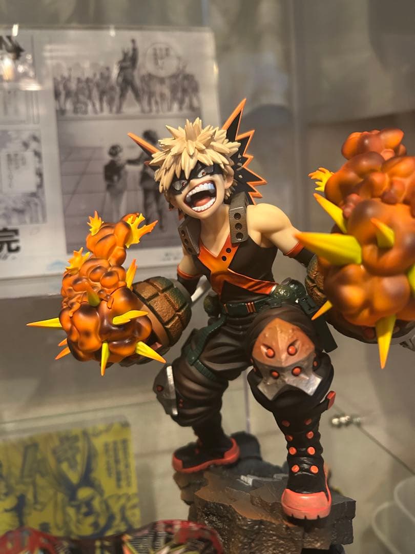 【おまけ付き】s-fire ヒロアカ　 緑谷出久　爆豪勝己　フィギュア　箱あり