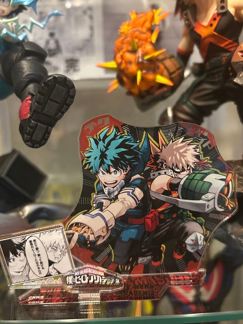 【おまけ付き】s-fire ヒロアカ　 緑谷出久　爆豪勝己　フィギュア　箱あり