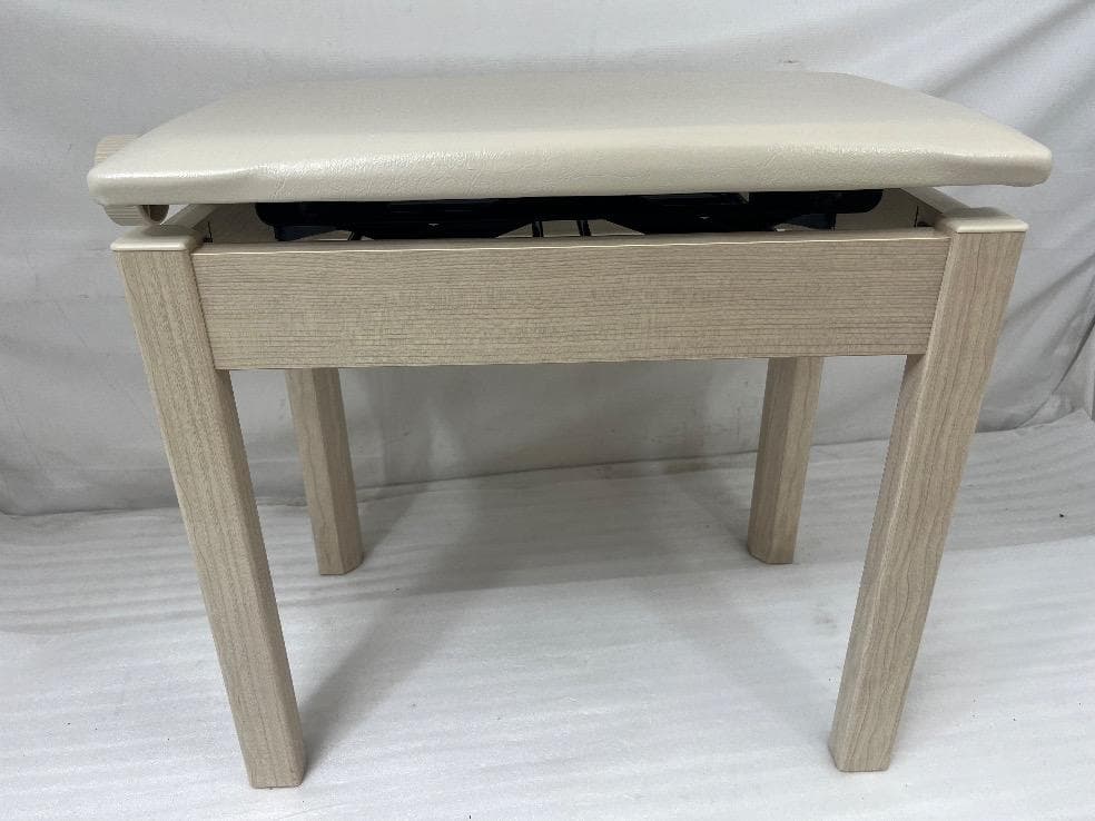 ※81401※YAMAHAピアノ椅子（ホワイトアッシュ）★送料無料