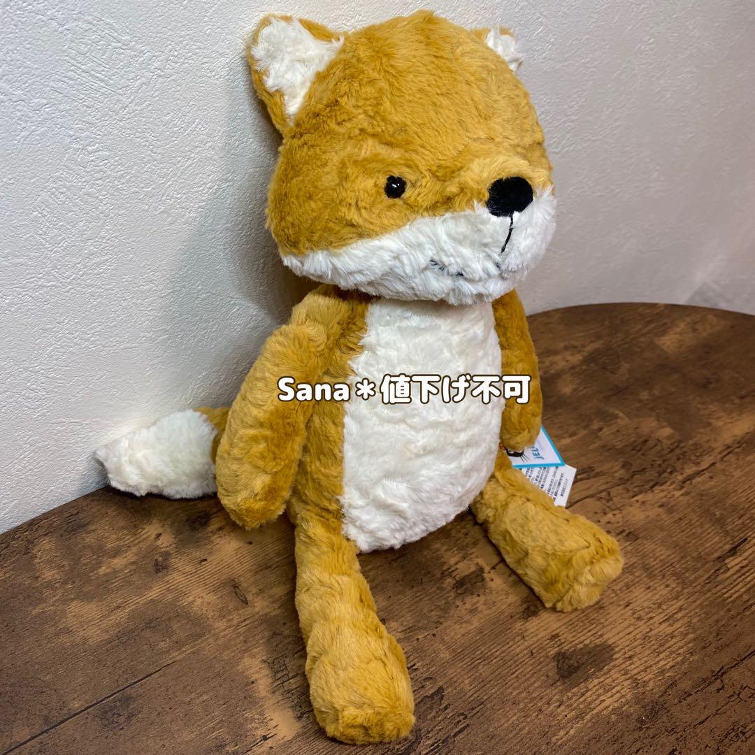 新品　 Tuffet Fox きつね　キツネ　狐　ぬいぐるみ