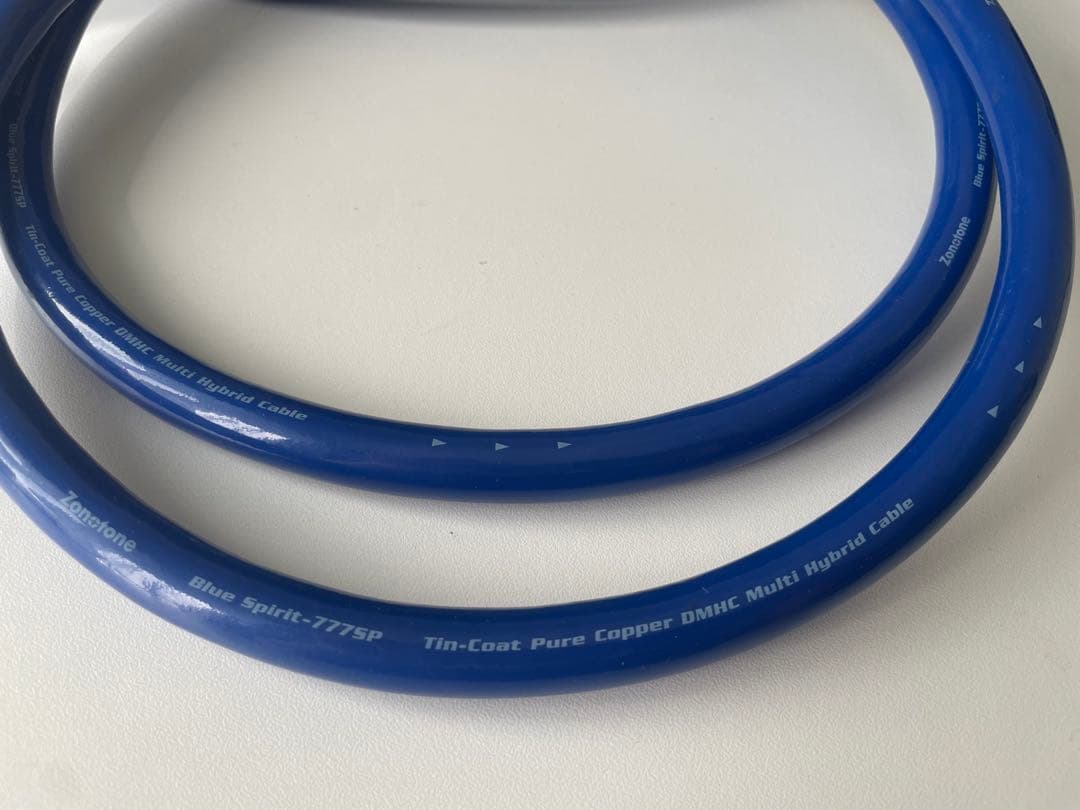 Zonotone Blue Spirit 777SP スピーカーケーブル