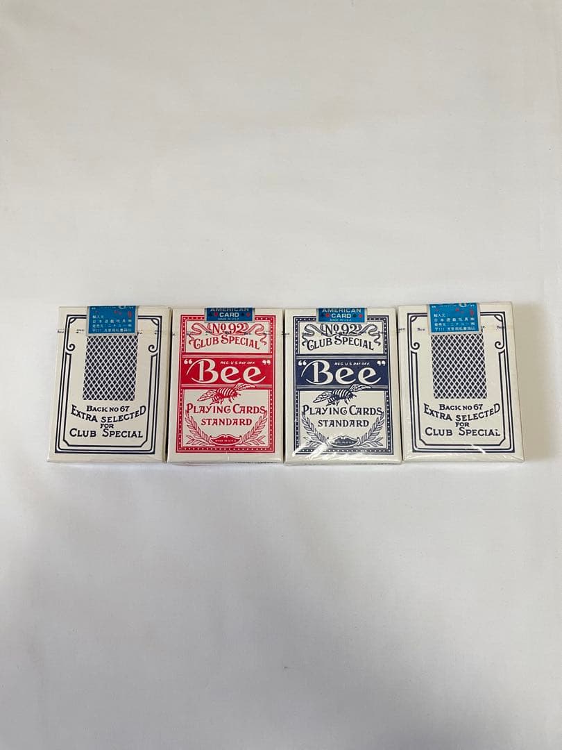 Bee トランプ No. 92 Club Special 4パック