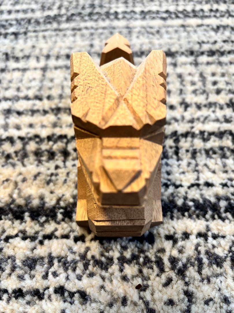 伊勢神宮 授与品 木彫り干支 6体セット