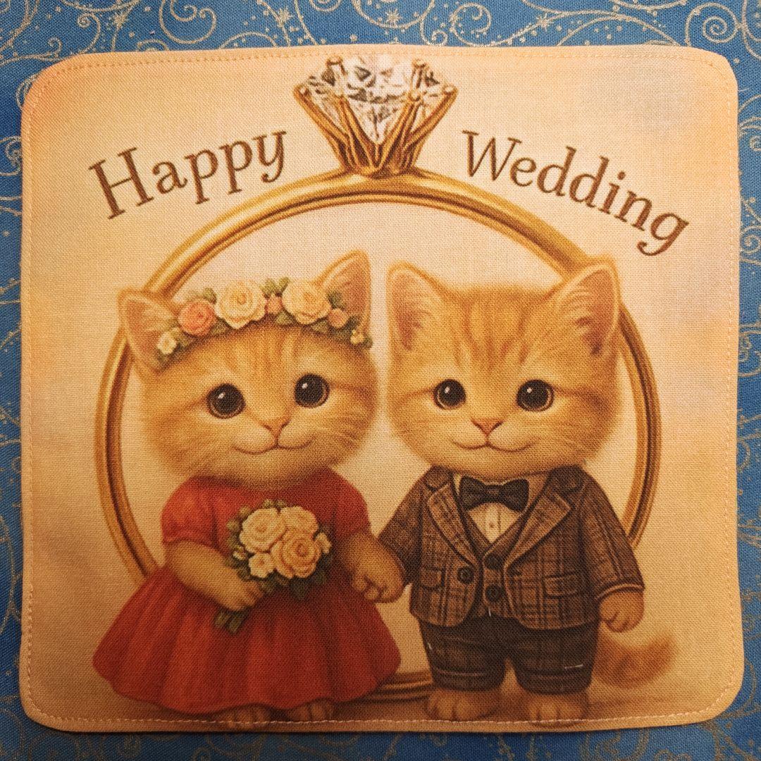 ななちゃん　ハンカチ　ネコちゃん柄　17枚