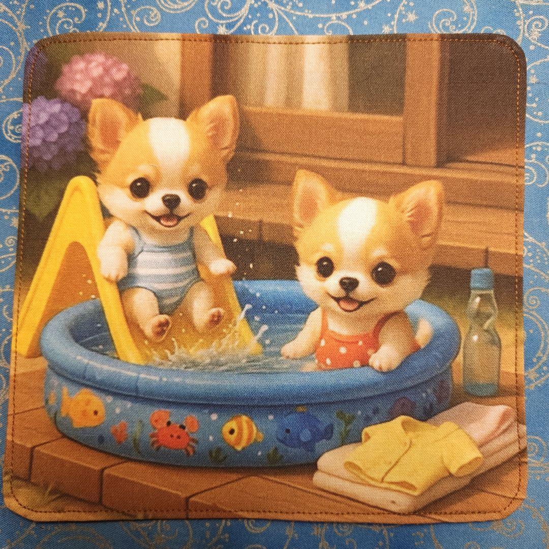 ななちゃん　ハンカチ　ネコちゃん柄　17枚