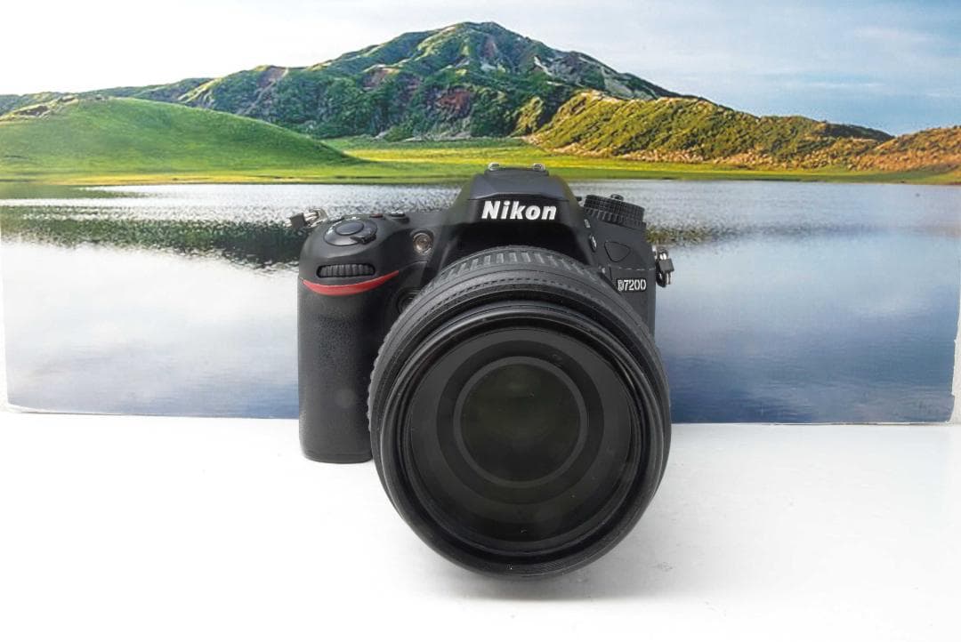 Nikon D7200 ボディ＋望遠レンズ 55-300mm 美品 Wi-Fi