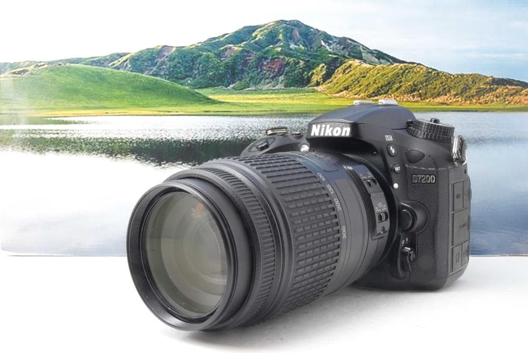 Nikon D7200 ボディ＋望遠レンズ 55-300mm 美品 Wi-Fi