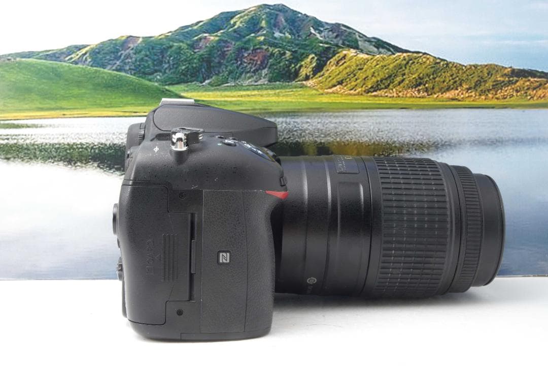 Nikon D7200 ボディ＋望遠レンズ 55-300mm 美品 Wi-Fi