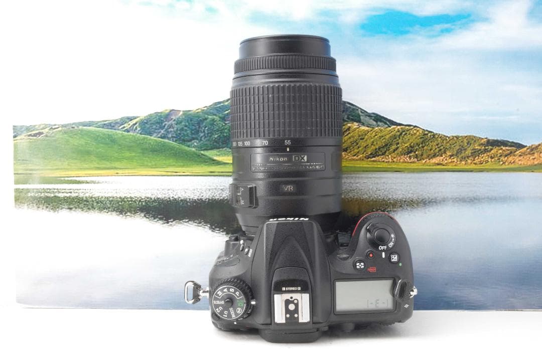 Nikon D7200 ボディ＋望遠レンズ 55-300mm 美品 Wi-Fi