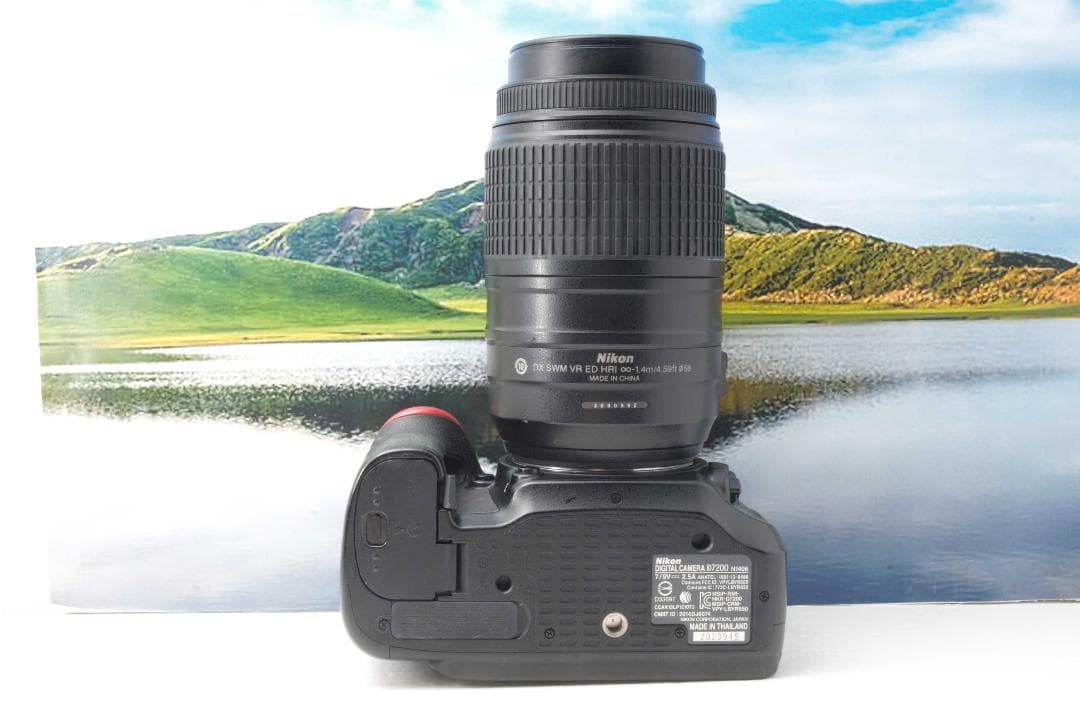 Nikon D7200 ボディ＋望遠レンズ 55-300mm 美品 Wi-Fi