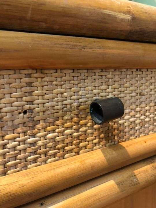 籐 ラタン ドレッサー 鏡台 インテリア アンティーク ビンテージ 昭和レトロ