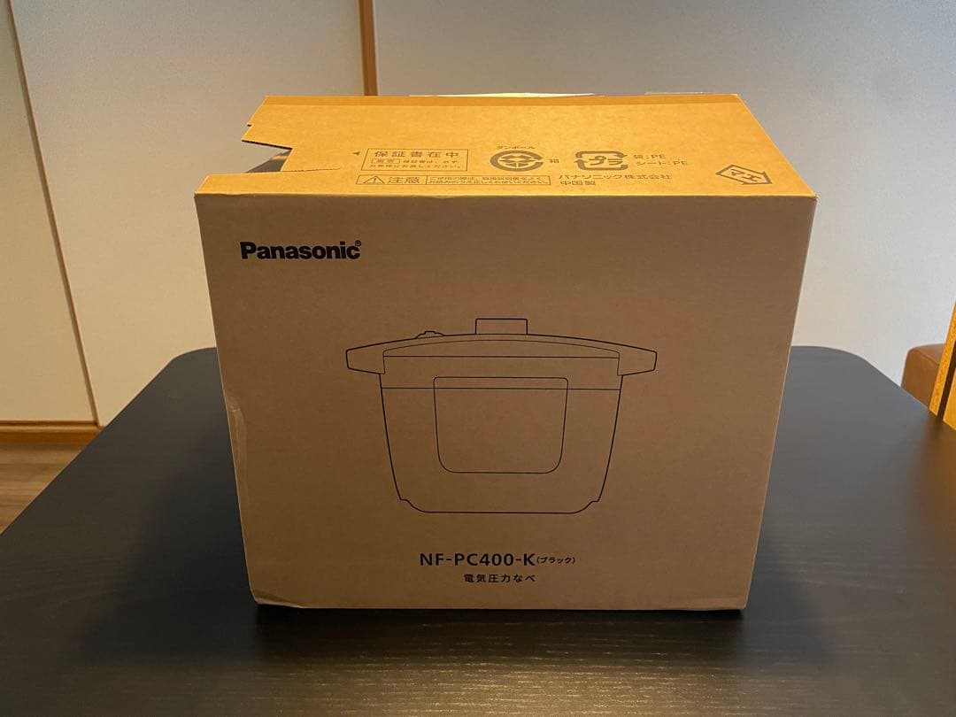 Panasonic NF-PC400 電気圧力鍋 ブラック 2024年製