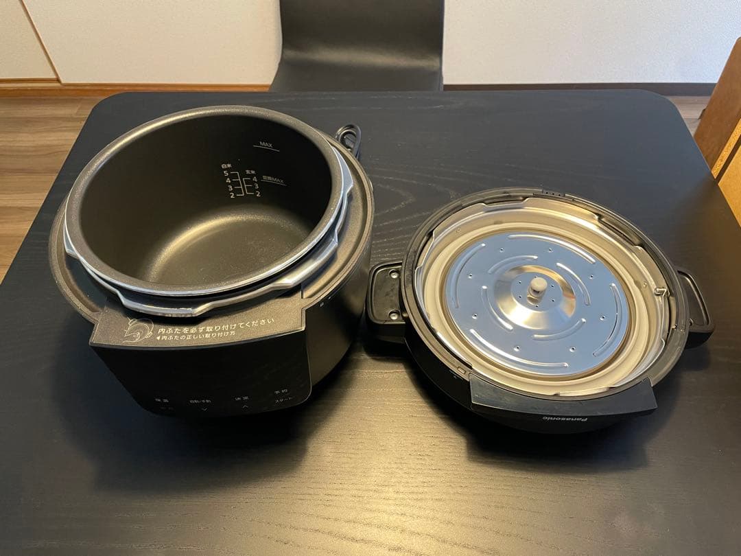 Panasonic NF-PC400 電気圧力鍋 ブラック 2024年製