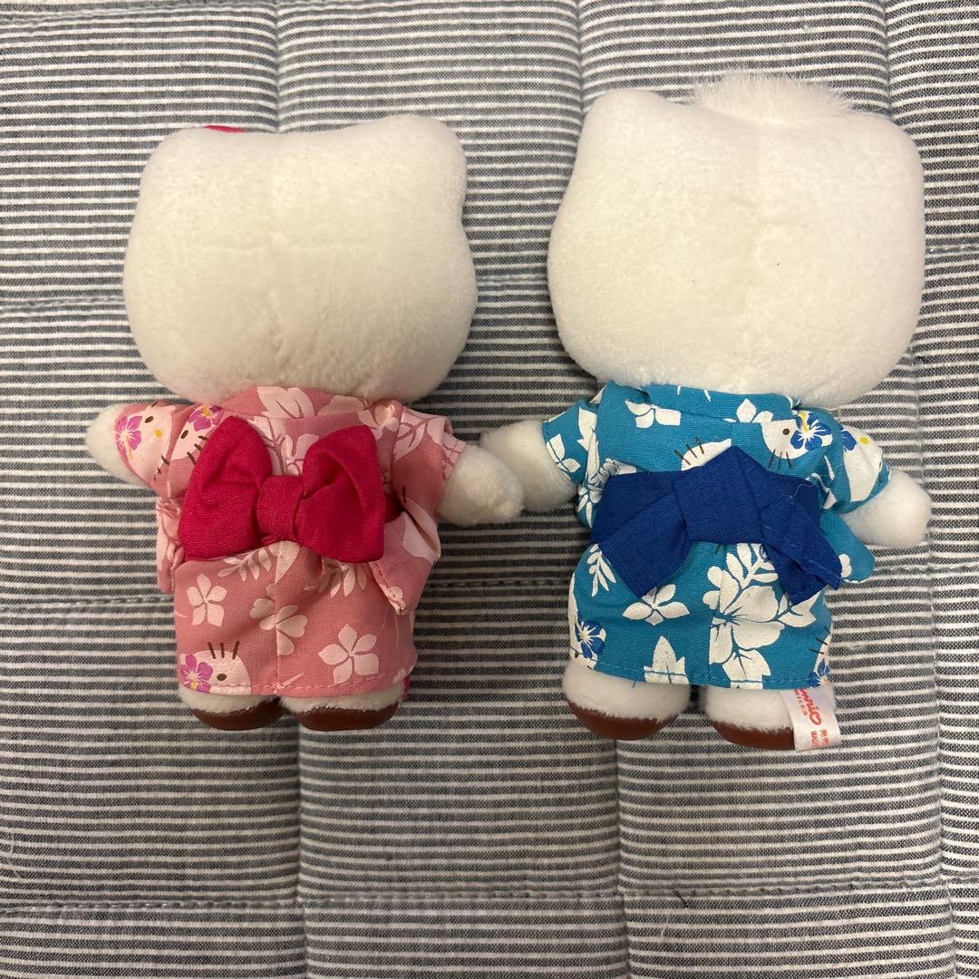 ハローキティ　ダニエル　浴衣　ぬいぐるみ