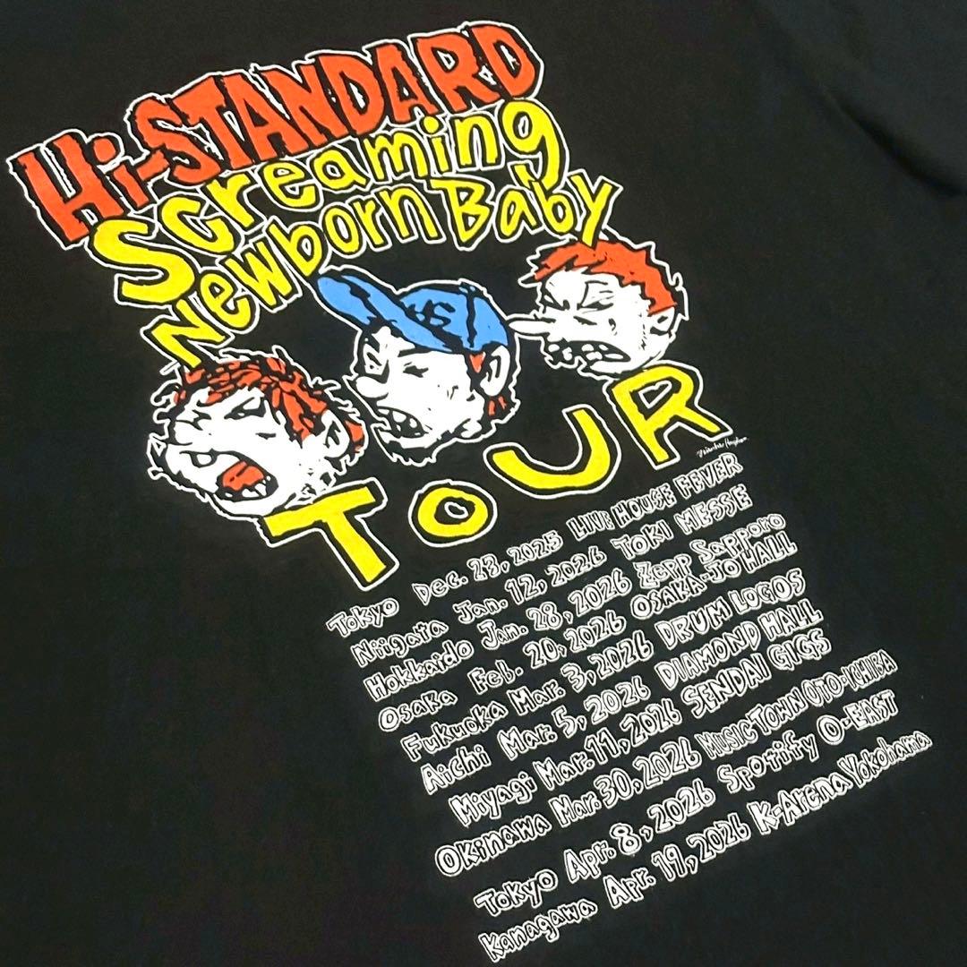 ハイスタンダード SNB HONGOLIAN Tシャツ ブラック L
