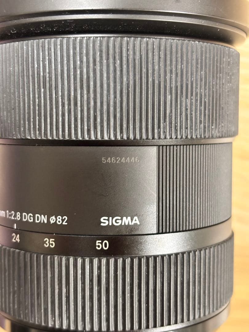 【値下げ】SIGMA 24-70mm F2.8 DG DN Art（eマウント）