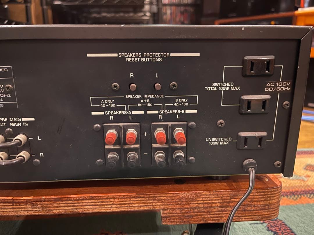 【訳あり】Aurex オーレックス SB-420 プリメインアンプ