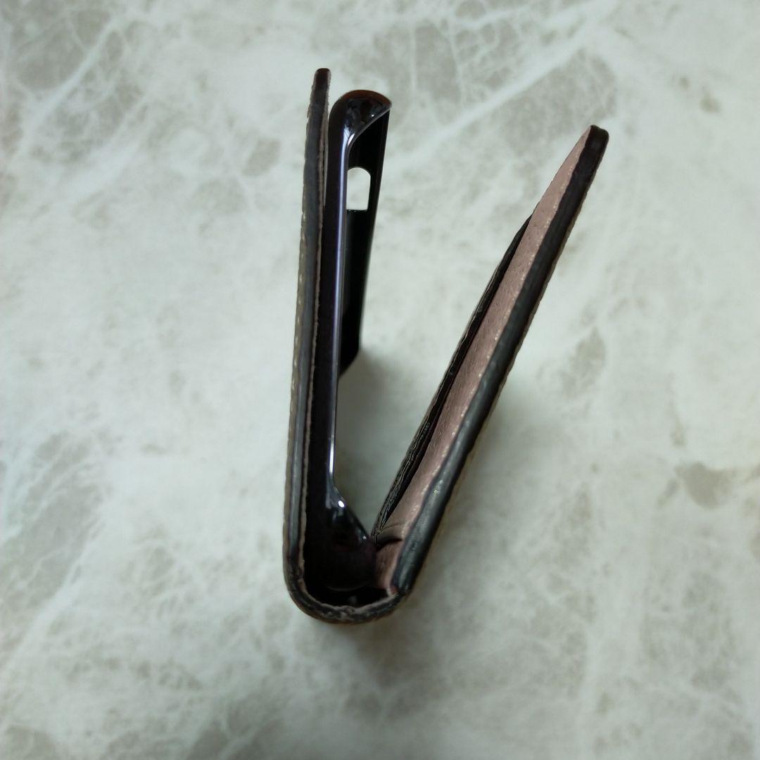 【美品】ボナベンチュラ　iPhoneXケース　iPhone10 グレージュピンク