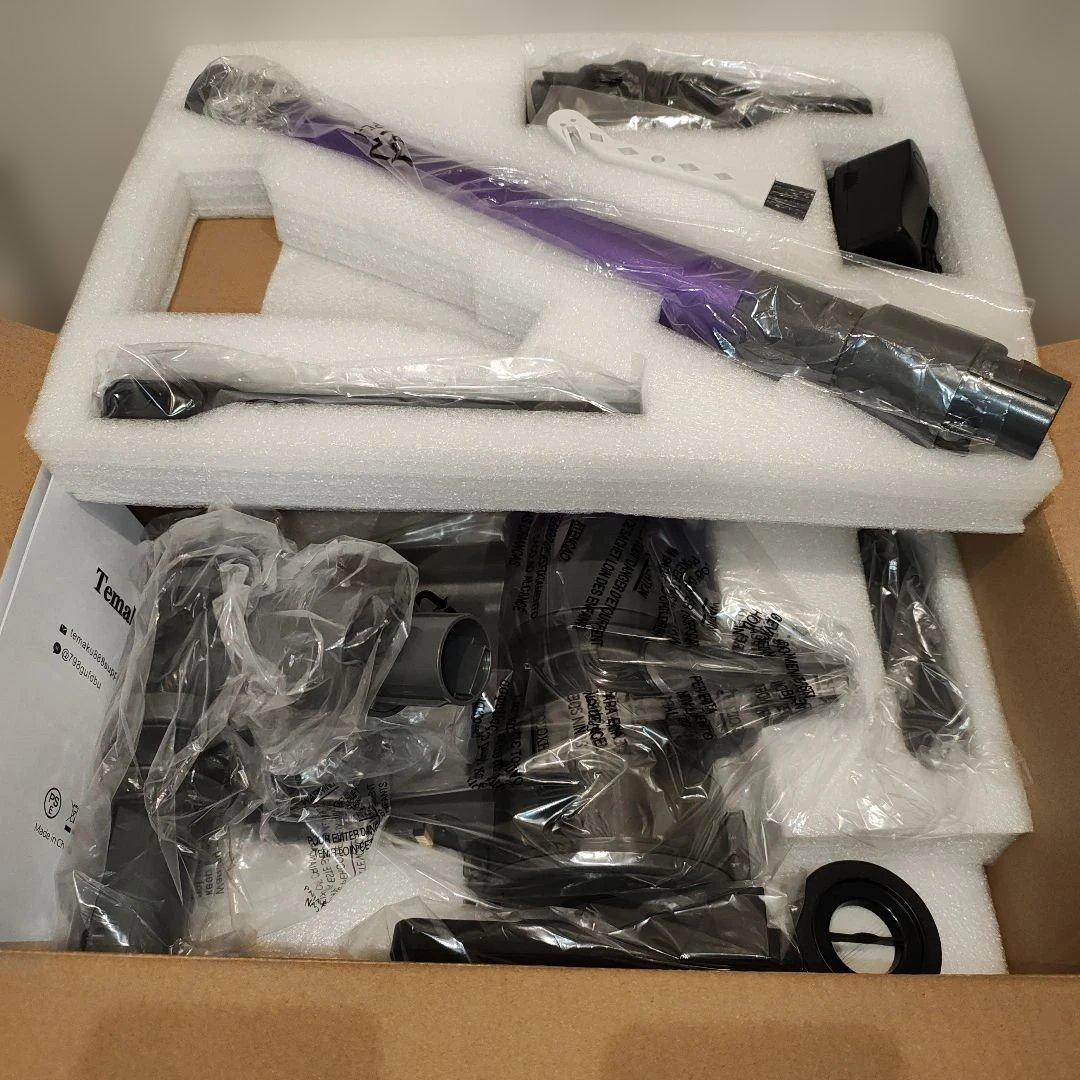 コードレス掃除機 スティック ハンディ 超強力 AI自動検知 LEDライト 液晶