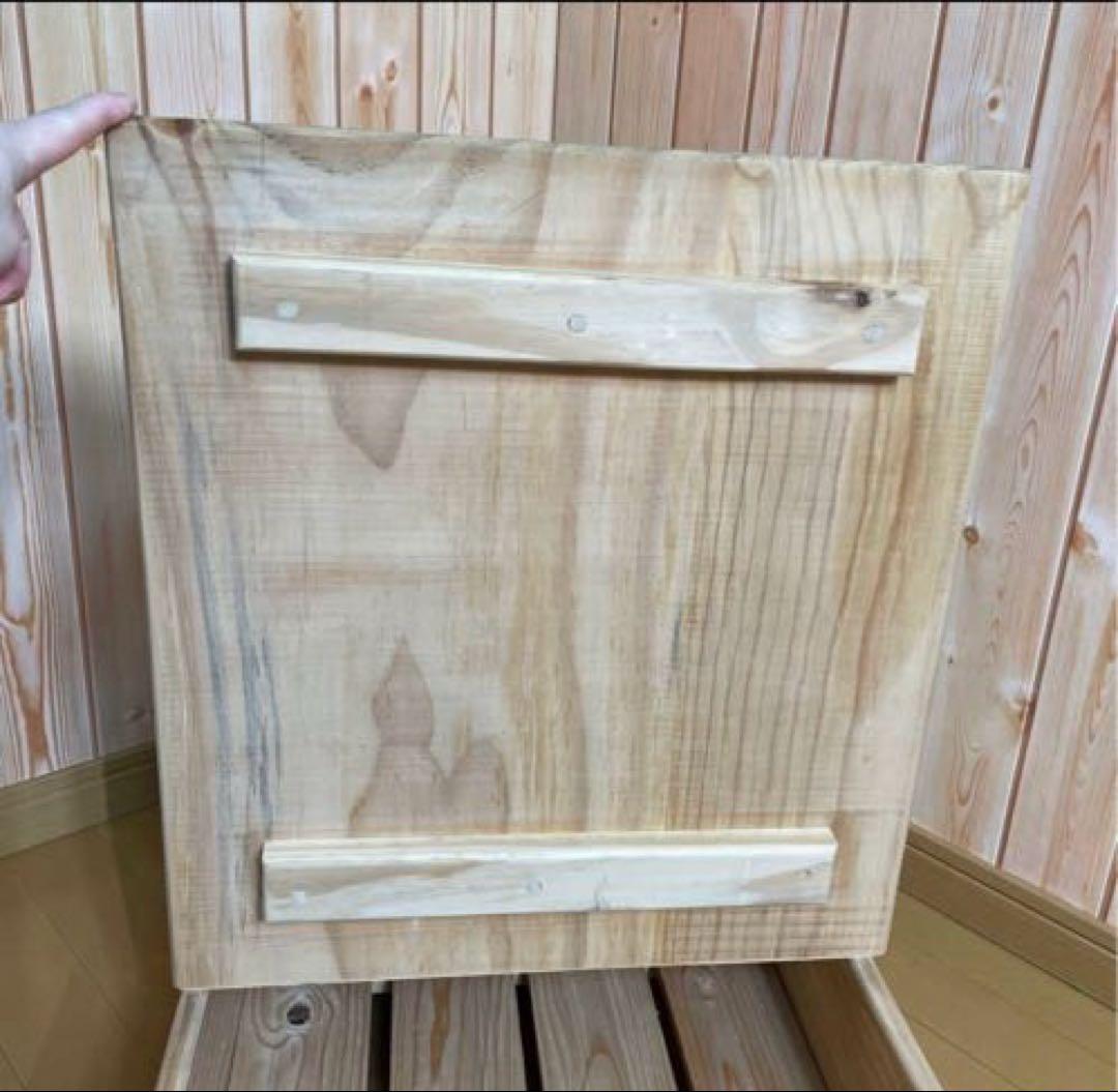 ベット下収納 ② 押入れ収納　衣装収納　アメリカンカントリー　ハート　パイン材