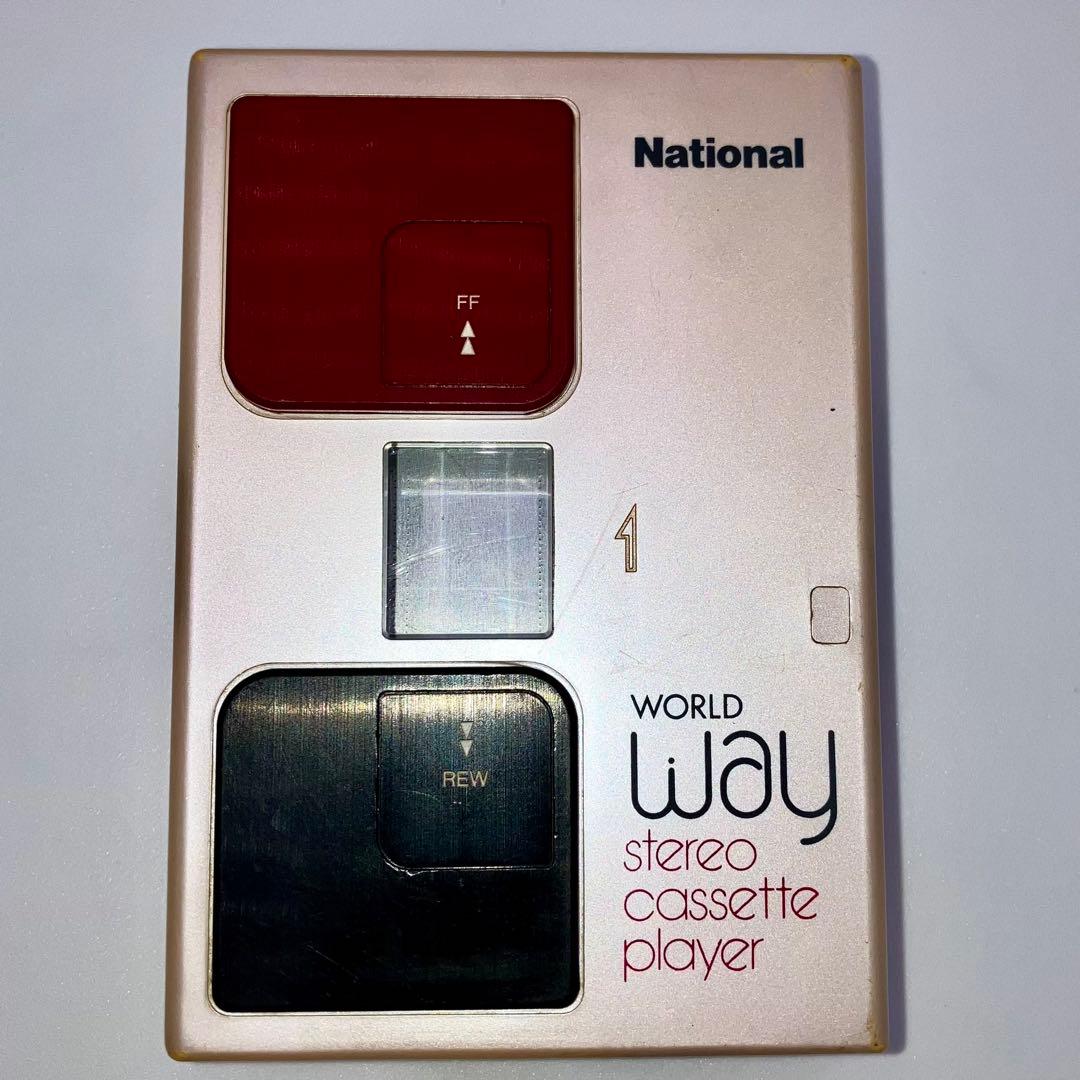 National RQ-WJ1 ステレオカセットプレーヤー　ジャンク